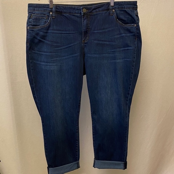 Kut From The Kloth 22W Boyfriend Jeans Stretch Womens High Rise SP094GJ6 - Picture 12 of 13